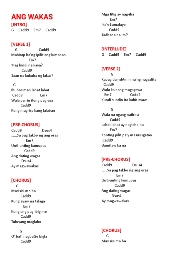 Ang wakas pdf