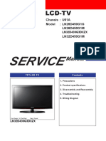 Samsung Ln26d450g1g Ln26d450g1m Ln32d430g3dxzx Ln32d450g1m Chassis u61a Sm