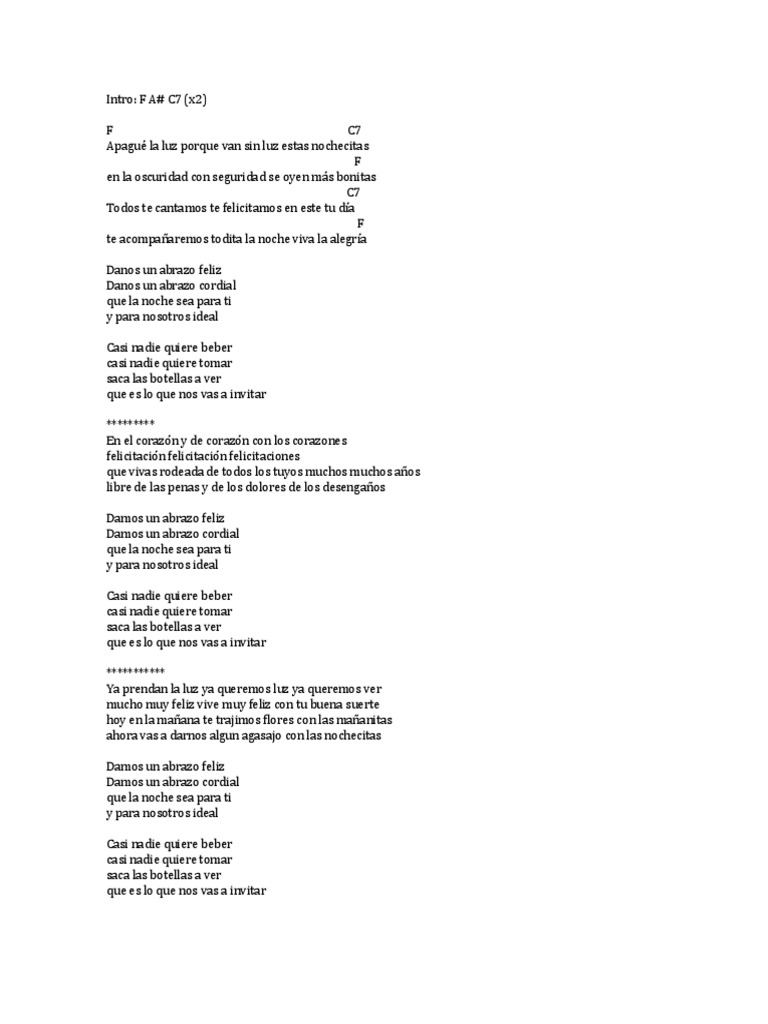 Canciones para Celebrar un Santo | PDF
