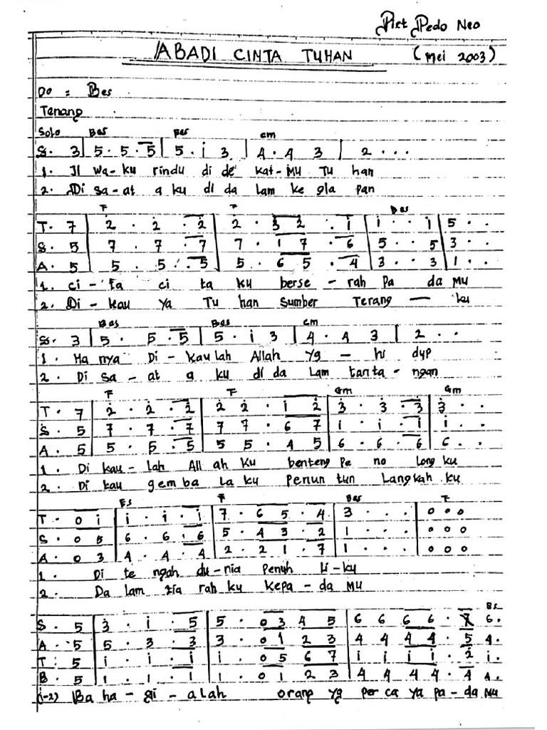 Abadi Cinta Tuhan | PDF