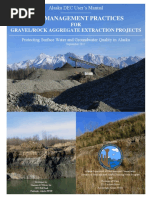 Gravel Rock Extraction BMP Manual