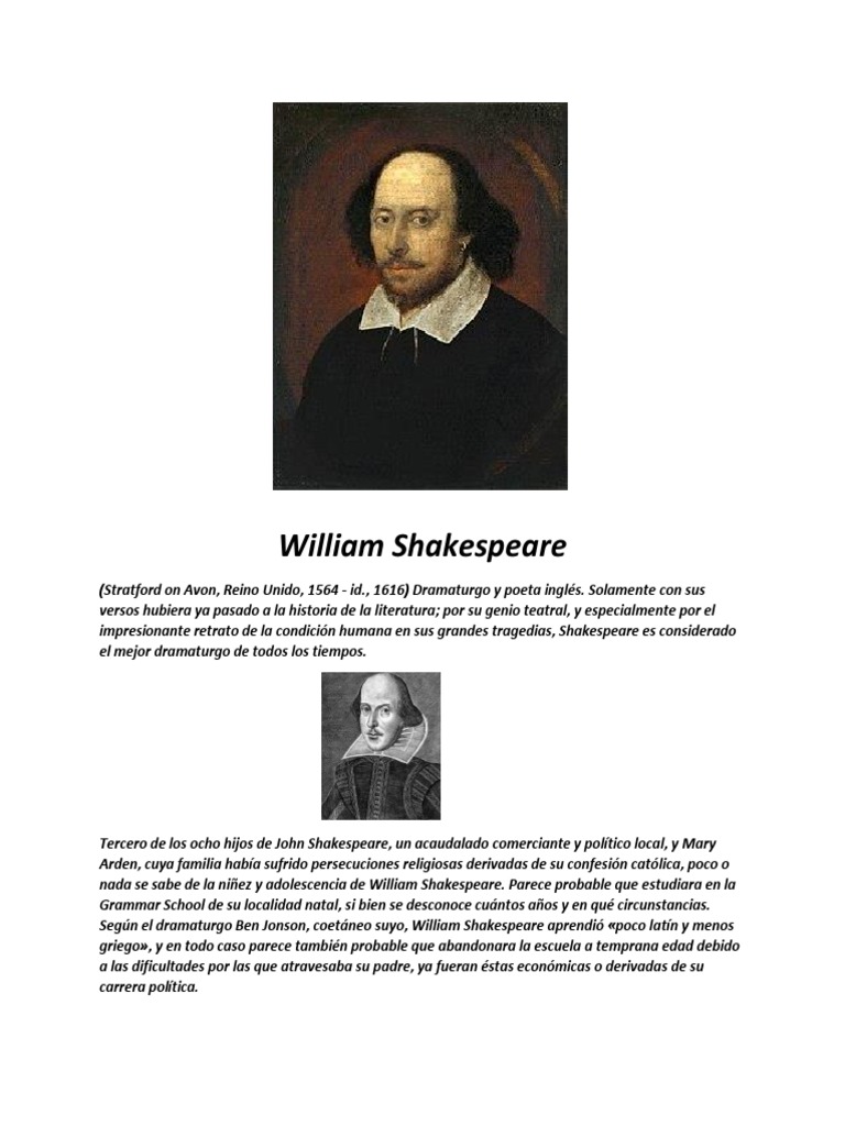 William Shakespeare | PDF | William Shakespeare