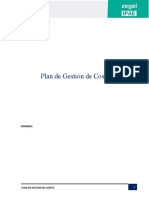 Formato - Plan de Gestión de COSTOS