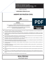 Ibade 2017 PC Ac Agente de Policia Civil Discursiva Prova