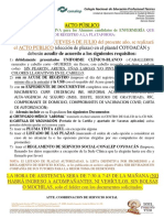 Indicaciones Acto Publico Enfermeria Ago 23