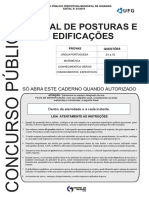 Fiscal de Posturas e Edificações - 2019 - Goianira