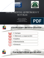 Instrumental Quirúrgico y Suturas