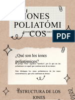 Iones Poliatómicos