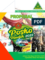 Proposal Posko Mudik Lebaran 2023