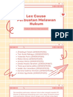 Lex Cause Perbuatan Melawan Hukum