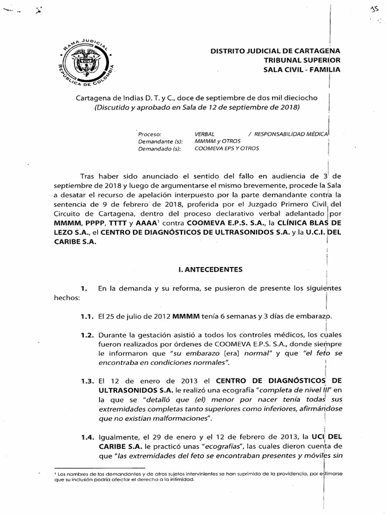 47 ive dr saza t bolivar 13001 31 03 001 2015 00282 02 confirma