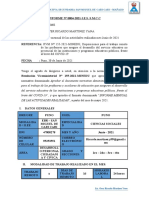 Informe Del Mes de Junio - Ricardo Martinez