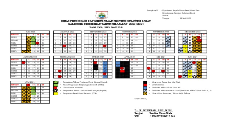 Kalender Pendidikan-20 | PDF