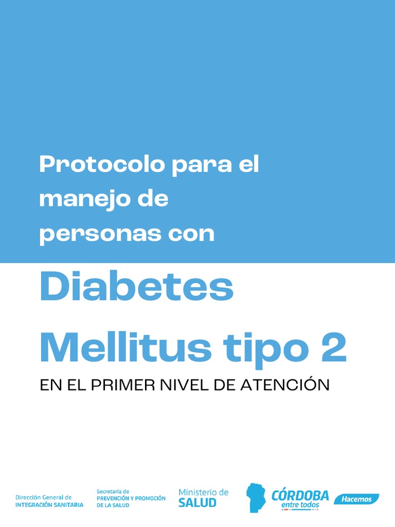 Protocolo para Diabetes Mellitus Tipo 2 | PDF | Diabetes | Enfermedad ...