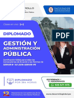 1197soles-Diplomado - Gestión y Administración Pública