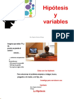 5 Hipótesis y Variables