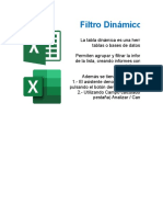 04 - Excel Intermedio - Filtro Dinámico (Tabla Dinámica) - Creación de Informes