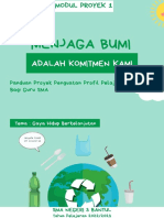 Modul Proyek 1 - SMAN3 Bantul - Gaya Hidup Berkelanjutan