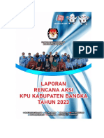 Rencana Aksi Kpu Kabupaten Bangka Tahun 2023
