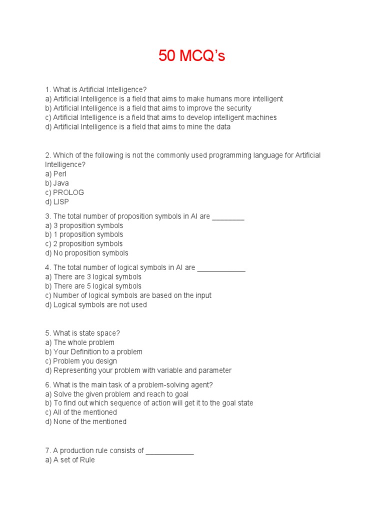 ai-mcq-s-questions-pdf-artificial-intelligence-intelligence-ai