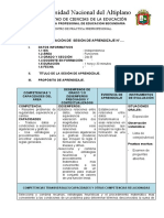 SESIÓN DE APRENDIZAJE - 26 - 04 - 2019 - Version Final Ultima