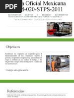 NOM 020 STPS 2011 Diapositivas | PDF