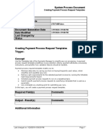 Creating Payment Process Request Templates - SPD