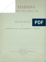 La Habana A Mediados Del Siglo Xix Memorias