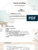 Kelompok 4 - Analisis Jurnal