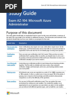 Study Guide: Exam AZ-104: Microsoft Azure Administrator