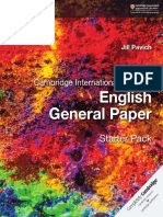 Cambridge International As Level English General Paper Starter Pack