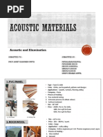 Acoustic Materials 2