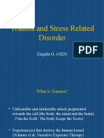 Trauma and Stress Related Disorder For PGY 1