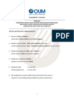 Assignment / Tugasan HDSE3203 Pendidikan Kanak-Kanak Dengan Kepelbagaian Kebolehan/ Semester Mei 2023 / May 2023 Semester