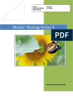 Modul Biologi Kelas X Semester 1