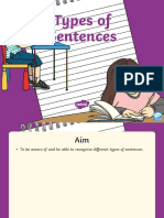 Au L 636 Types of Sentences Powerpoint Australian