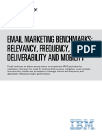 Emarketer Report Email Marketing Benchmarks Relevancy Frequency Deliverability Mobility 5