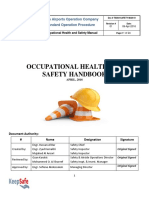 Occupational Health and Safety Handbook: Tibah Airports Operation Company Standard Operation Procedure