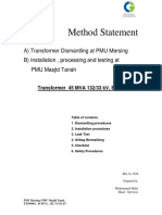 MS 45MVA ET10506 1dismantling Installation