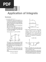 Application of Integrals: - Area Under Simple Curves