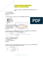 Module 5 - Arc and Gas Welding