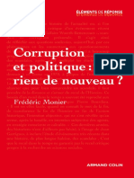 Corruption Et Politique, Rien D - Frederic Monier