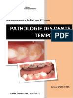 5.pathologie Des Dents Temporaires