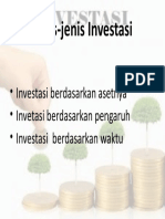 Jenis-Jenis Investasi