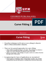 ECH 3128 Topic 6 Curve Fitting 1