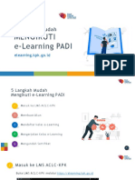 Panduan Mengikuti E-Learning PADI - PUPR