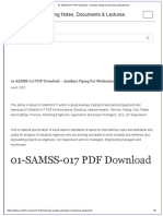 01-SAMSS-017 PDF Download - Auxiliary Piping For Mechanical Equipment
