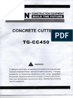Operation Manual TG-CC450