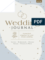 Wedding Journal - 4th Edition, 2023