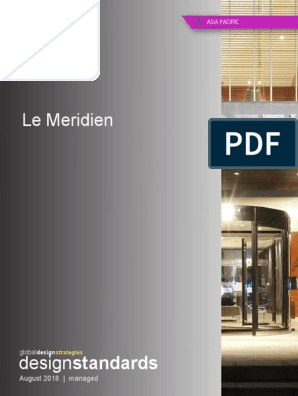 Le Meridien FULL Design Standards, PDF, Trade Secret